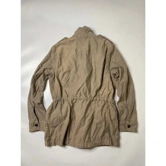 Free People Women’s Outerwear Trooper Field jacket Brown Tan Small - Picture 8 of 8